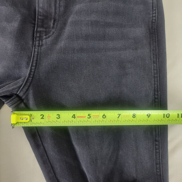 Cello Jeans Juniors 5 Black High Rise Womens Skinny Leg Distressed Denim 28x26.5 - Picture 5 of 16